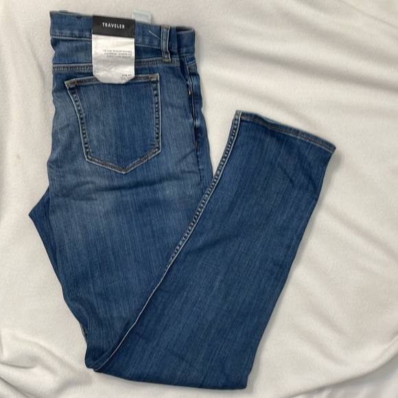 Banana Republic Slim Fit World Traveler Jean Size 34x32 - Picture 10 of 11